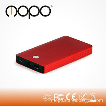 Cell phone charger of 4000mAh portable external power bank Led light